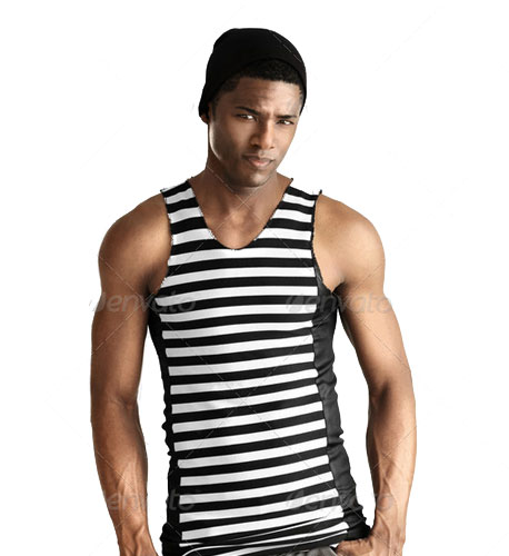 Mens Zebra Top